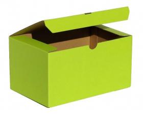 Krabička jednodílná 193 x 128 x 103 mm - zelená