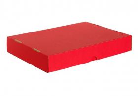 Krabička dno + víko 322 x 241 x 51 mm - červená