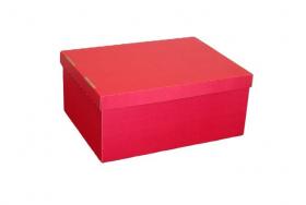 Krabička dno + víko 333 x 255 x 146 mm - červená