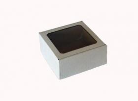 Krabička jednodílná s okénkem 150 x 150 x 70 mm