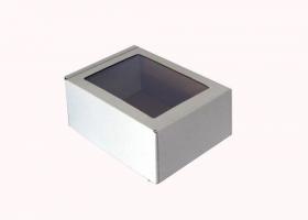 Krabička jednodílná s okénkem 230 x 170 x 100 mm